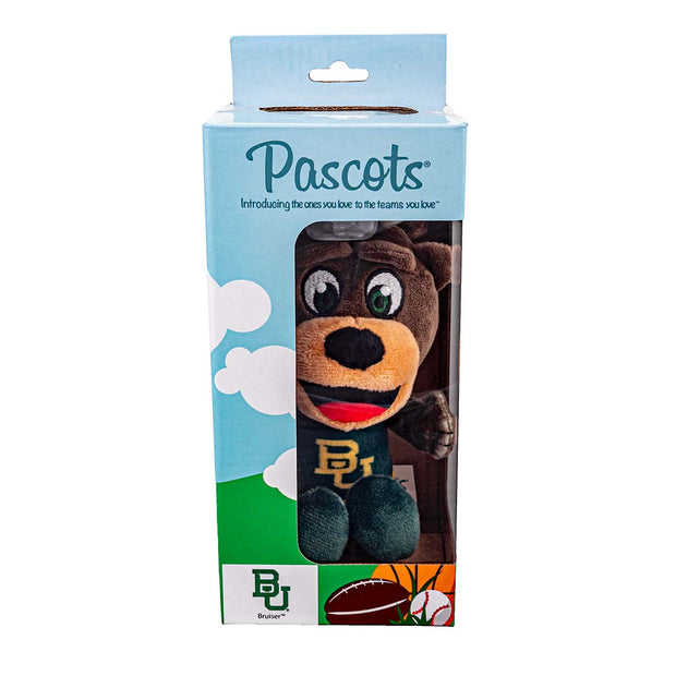 Baylor Bears Bruiser Mascot Pacifier Holder Plush Toy