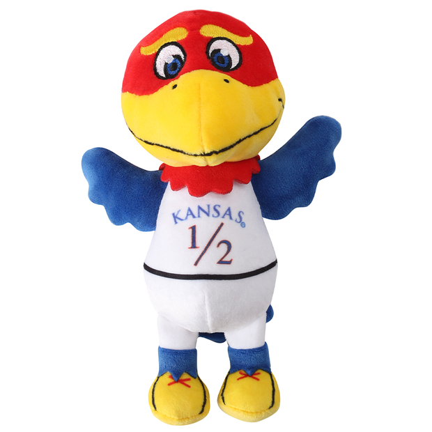 Kansas Baby Jay Mascot Plush Toy